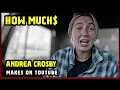 This Is How much money Andrea Crosby makes on YouTube 2026