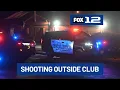 Person shot injured in parking lot of adult entertainment club in Gresham