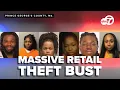 Alleged theft ring stole 500K from stores across 5 jurisdictions