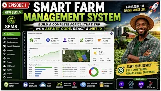 Build a Smart Farm Management System with ASP NET Core React NET 10 API Development - EP 1