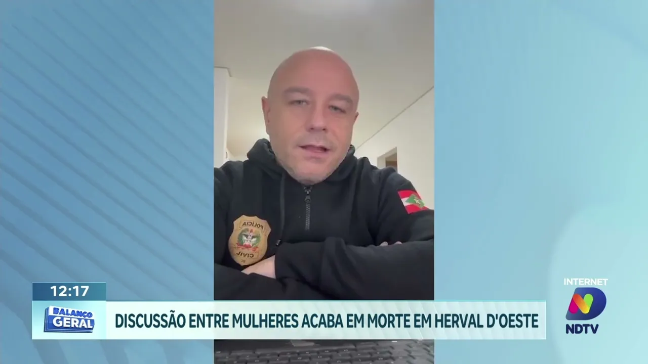 Crime em Herval d'Oeste: Discussão Entre Mulheres Termina em Morte