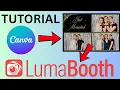 Best tutorial on how to make a photo booth template and welcome screen on canva for luma booth