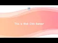 BLOB EFFECT USING CSS CSS ANIMATION CSS BANNER ANIMATION