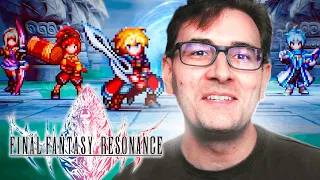 Testei FINAL FANTASY RESONANCE... Que Retoma o Estilo Clássico da Franquia!