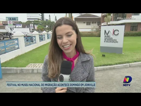 Festival no Museu Nacional da Imigração acontece domingo em Joinville