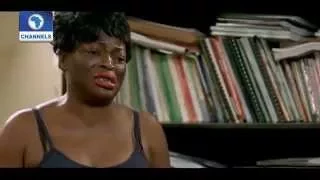 en funke akindele beverly osu sexy steel on set for jenifas diary tv series 27 06 15