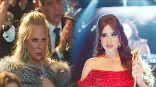 لحظة انتقام وضحكة نصر  جليلة تستلم الجائزة وغريمتها ترد الضربة بهدية صادمة علي بيتها   دندنها