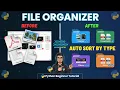 Build a File Organizer in Python - Automatically Sort Files by Type Beginner Tutorial