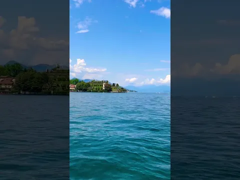 جزيرة Palazzo Borromeo الايطالية بالقرب من ميلانو