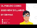 OL Built In Functions New Syllabus Lecture 6