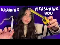 ASMR drawing on your face measuring u like ur an ancient artifact sleep now loser