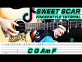 Download Lagu Sweet Scar - Weird Genius (Guitar Fingerstyle) Tabs + Chords MP3
