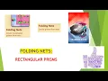 3d GEOMETRY FOLDING NETS - RECTANGULAR PRISMS