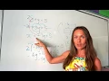 The Maths Prof Solve Simultaneous Equations by substitution
