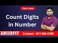 Program to Count Digits in Given Number By Srinivas Ameerpet Technologies