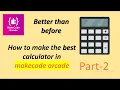 how to make a calculator on makecode arcade - part-2 the learning canter by Naman Parul
