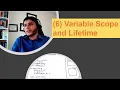 C Programming Course 2021 6 Local vs Global Lifetime of Variables