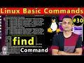 What is find Command in Linux How To Find or Search Files Directory in Linux In Hindi