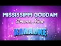 Simone, Nina - Mississippi Goddam (Karaoke \u0026 Lyrics)