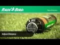 How to Adjust the Distance on Rain Bird Rotor Sprinklers