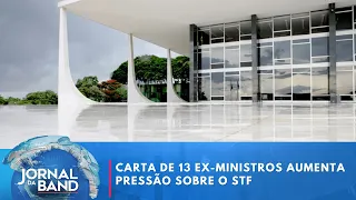 13 ex-ministros classificam crise atual como a mais aguda do STF | Jornal da Band