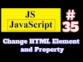JavaScript Tutorial in Hindi Change HTML Element and Property