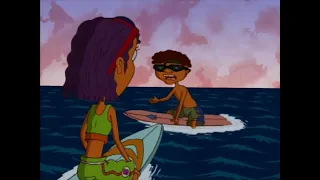 rocket power otto reggie twister and sam clean up the beach change speed 0 85