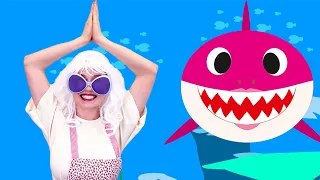 بيبي شارك | أغنية رقص للأطفال - نسخة جديدة من أداء أليكس وناستيا Baby Shark arabic