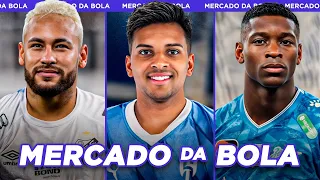 RODRYGO FORA DO REAL MADRID?│NEYMAR DE VOLTA AO SANTOS e+ - Mercado da Bola 2025