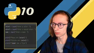 Python Basics - Mad Libs Game
