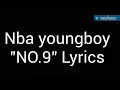 Nba Youngboy "NO.9" Lyrics