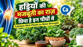 हड्डियों की मजबूती का राज़ छिपा है इन पौधों में Calcium-Rich Plants for Bone Strength #plants
