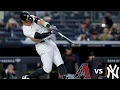 Arizona Diamondbacks vs New York Yankees Full Game 25
