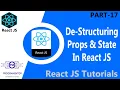 17 Destructuring Props State In React Destructuring Props Destructuring State