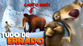 A ERA DO GELO não é perfeito SE VOCÊ PRESTAR ATENÇÃO