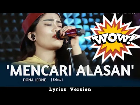 Download MP3 MENCARI ALASAN - EXISTS | Cover By Dona Leone ( Lirik Version )