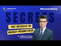 University of Connecticut Internal Medicine match Success Story tips