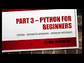 PART3 Python Strings - Arithmetic operators