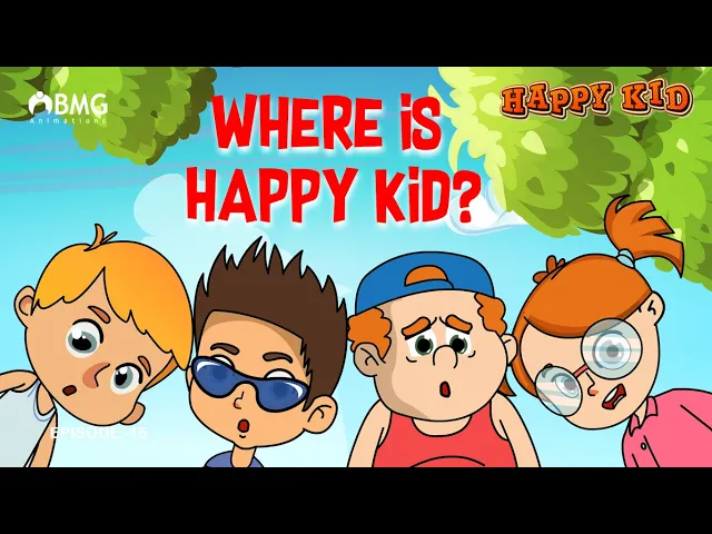 Download MP3 Happy Kid | Where is Happy Kid? Lamy, Luay & Zaim finds Happy Kid..!