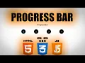 Dynamic Progress Bar - HTML CSS and JavaScript Project