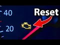 How To Reset Your Check Engine Light 7 Simple DIY Methods