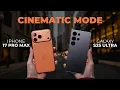 CINEMATIC Video Comparison: iPhone 17 Pro Max vs Galaxy S25 Ultra!