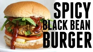 Black Bean Burgers. 