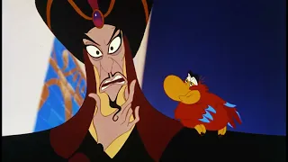 Plotting in the Throne Room - Aladdin 1992 35mm Film Scan