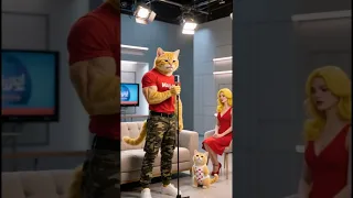 القط مياو عمل اغنيه حزينه عشان حبيبته سابته لاكن النهايه صادمه Cat Ai قطط 