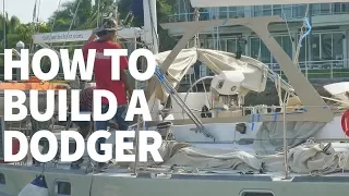 BUILDING A HARD DODGER Pt 1 – SAILING FOLLOWTHEBOAT Ep 106