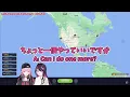 AZKi and Calli geoguess #holoENConnect stadium and promote it to JP Niki 【EN&JPsubs】
