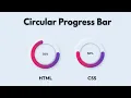 Code to Create - a Neomorphic Circular Progress Bar Using HTML CSS JavaScript