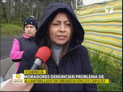 Moradores denuncian problema de alcantarillado en urbanización Los Capulíes