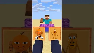 HELP Herobrine To Choose And Win The Break Bedrock Friendship Shorts Trending Anime 